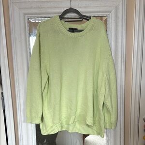 Oversized Lime Green Sweater